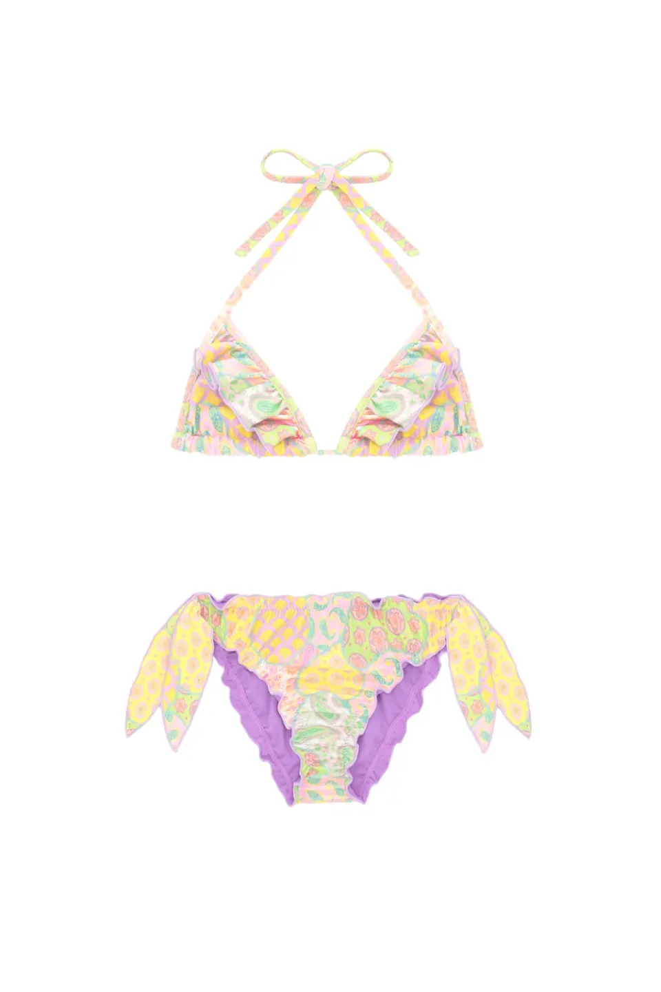 4 Giveness Slip Smambolato Pastel Bikini 12M