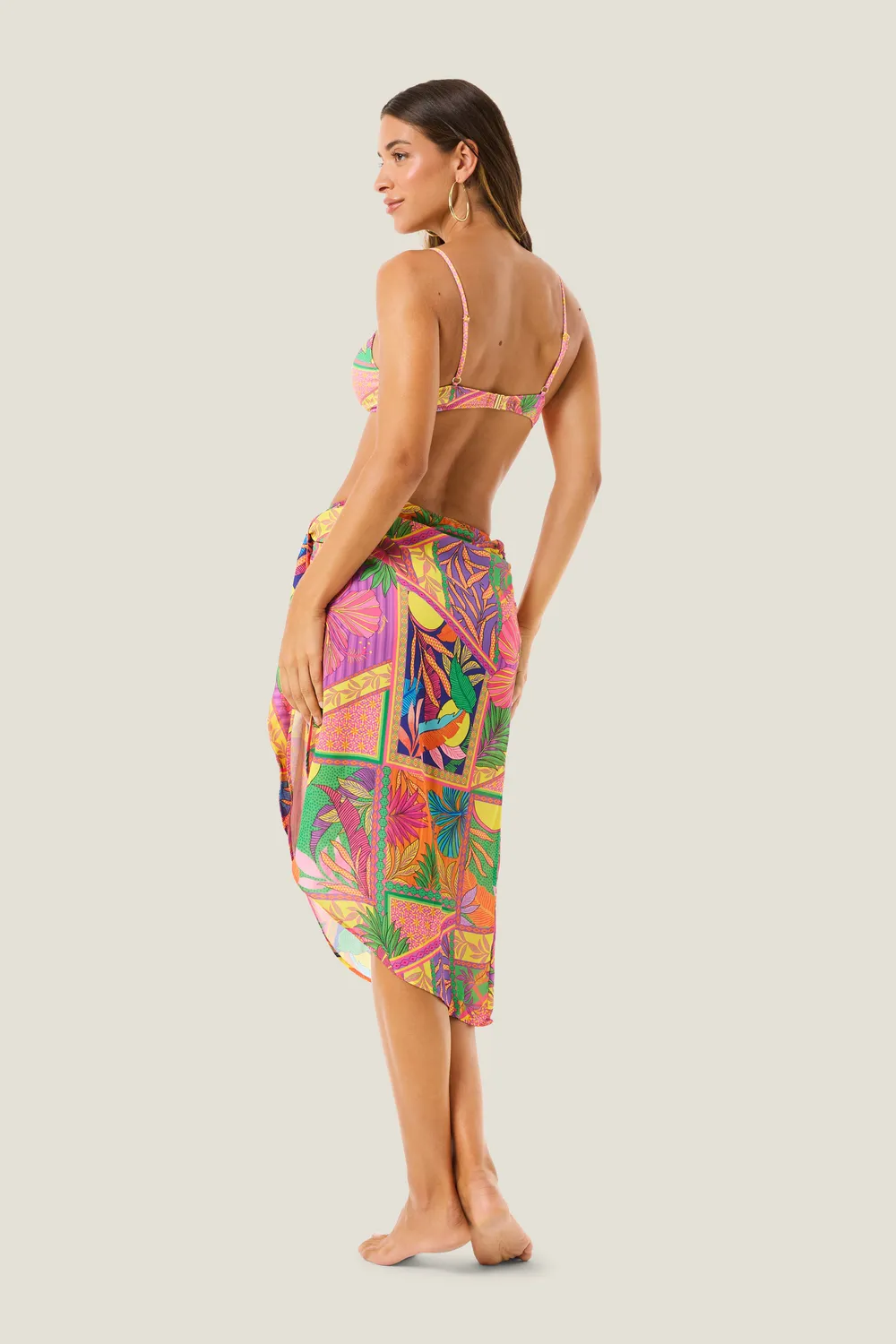 4 Giveness Pop Foulard gonna pareo foulard var. unica