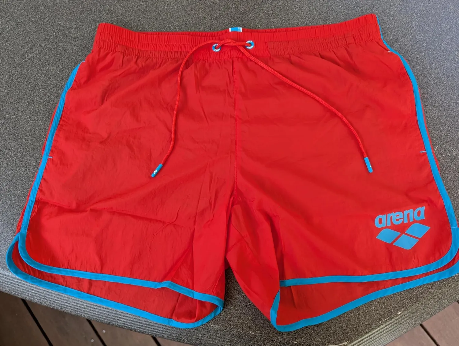 Arena Big Logo boxer mare uomo 3XL nero salvia