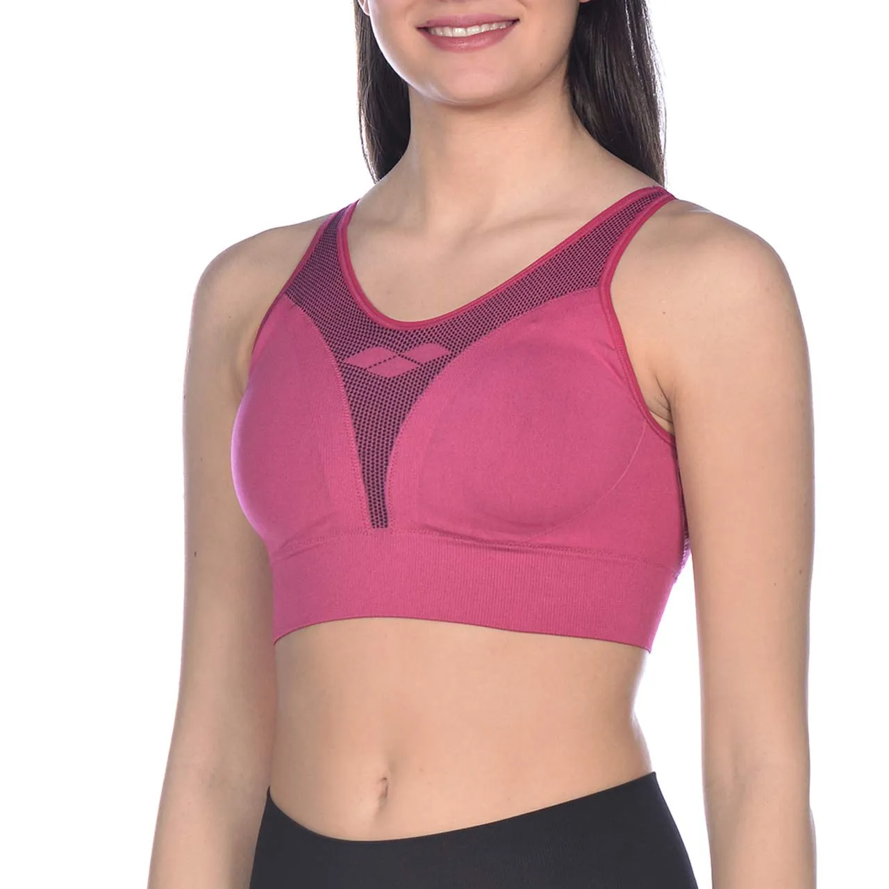 Arena Seamless top sportivo senza cuciture regolabile