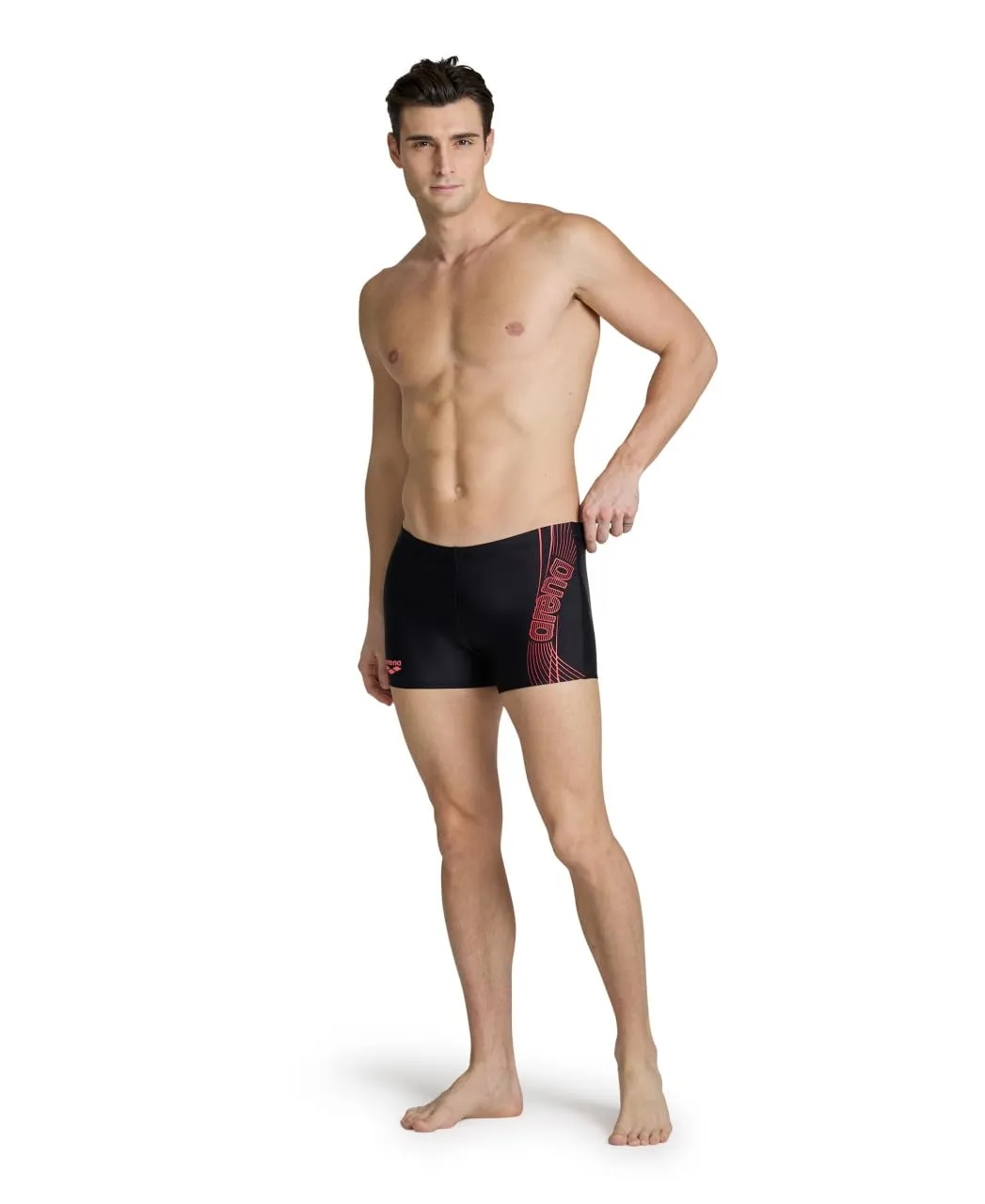 Arena Dreamy Swim Short boxer uomo nero rapido