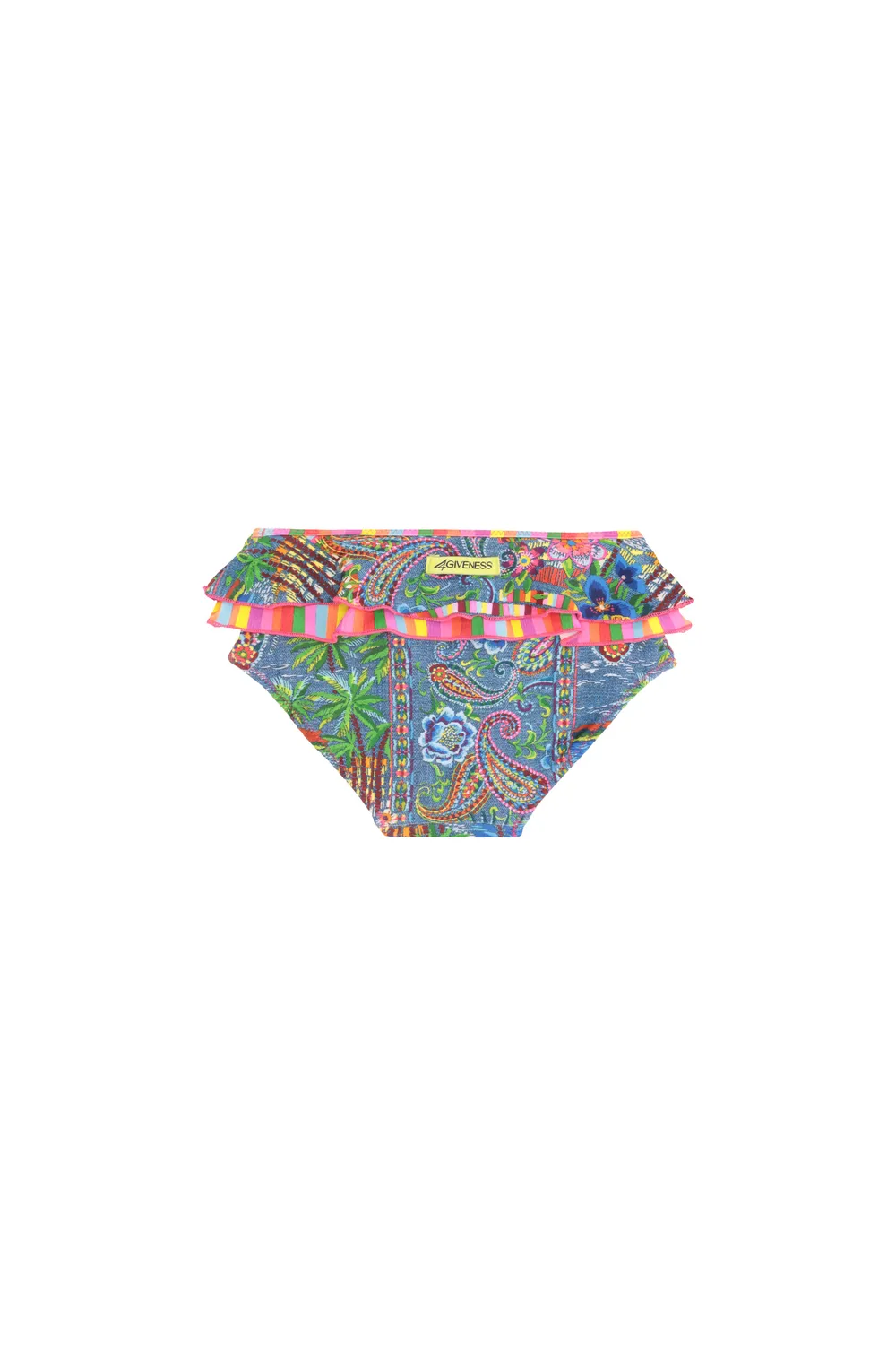 4Giveness Denim Mexican slip volant neonata 12M