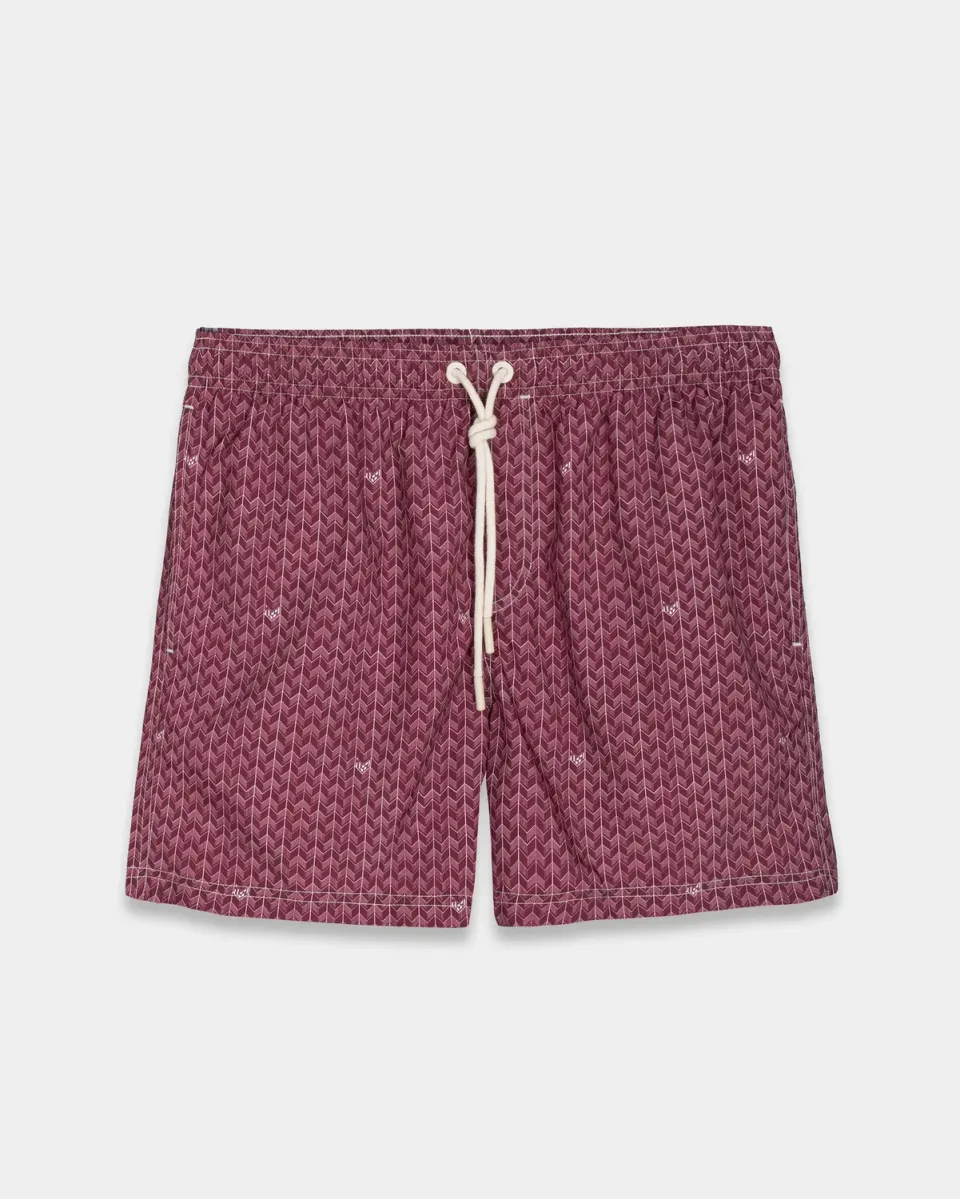 Mosso Sunwear Bordeaux Grains Costume Mare Bordeaux Fantasia
