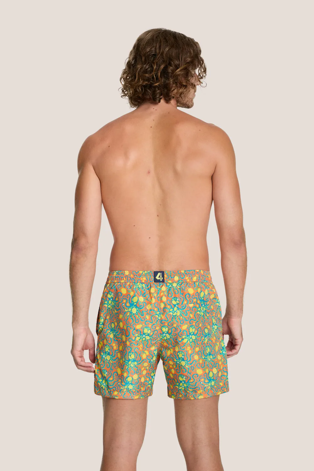 4 Giveness Lemon Boxer Mare Corto Verde Uomo Rapido