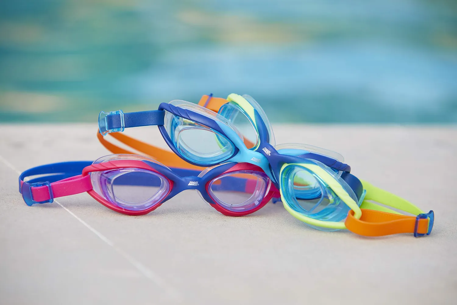 Zoggs Sonic Air Junior occhialini nuoto Pink Purple 6-14 anni