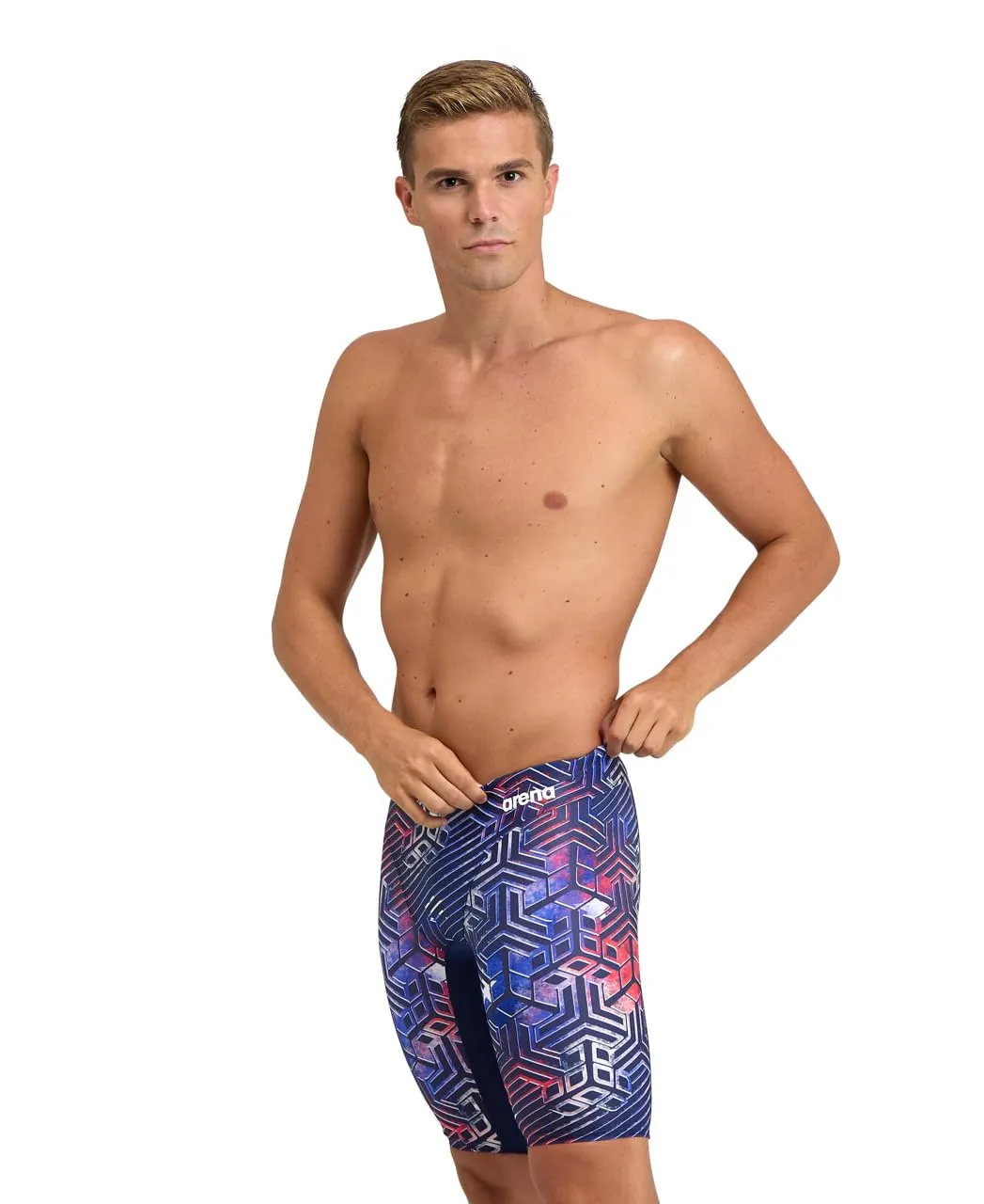 Arena Kikko Pro Bermuda Uomo 52 Navy Telo Spugna