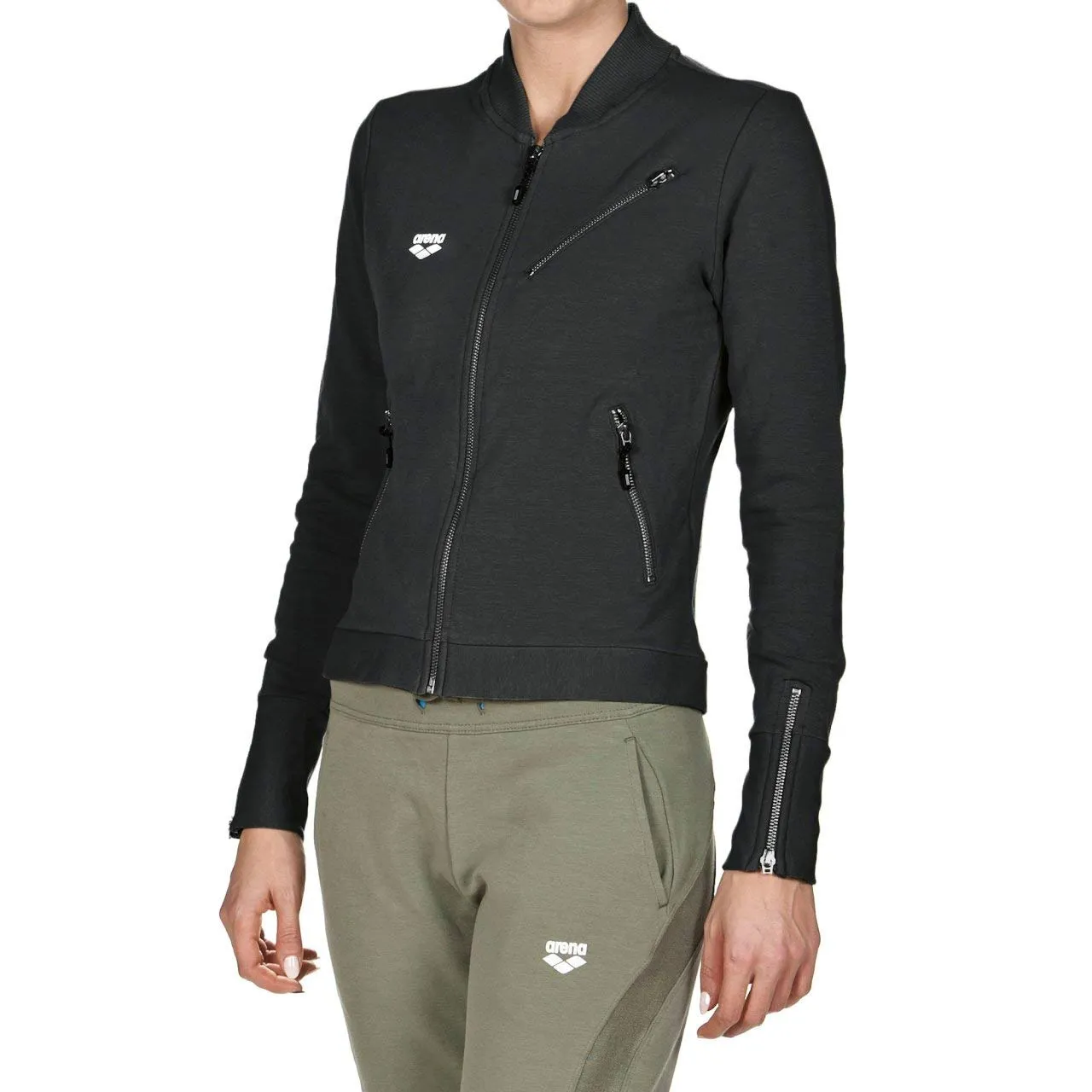Arena Gym F/Z Jacket Frozen Giacca Donna S