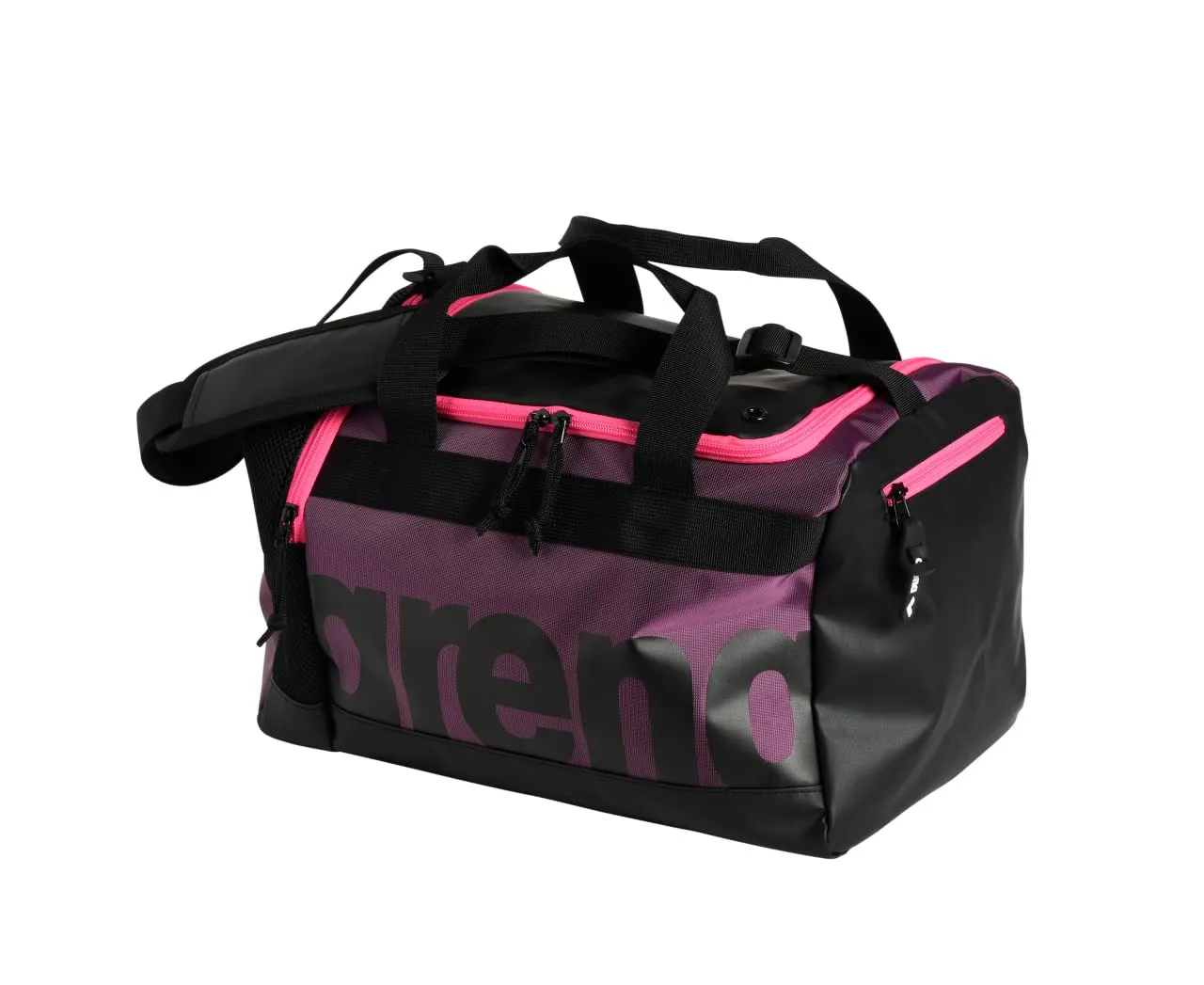 arena Spiky III Duffle 25 borsone nero giallo 25 litri idrorepellente