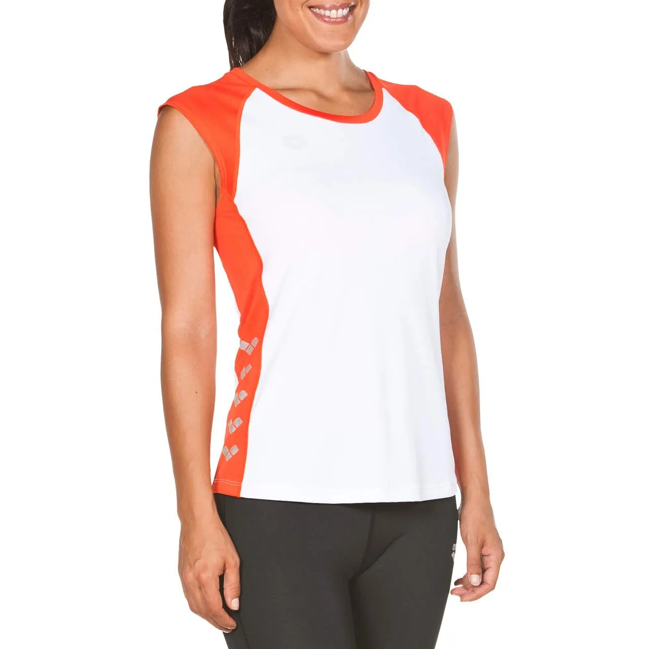 Arena Run S/S Tech maglia donna manica corta
