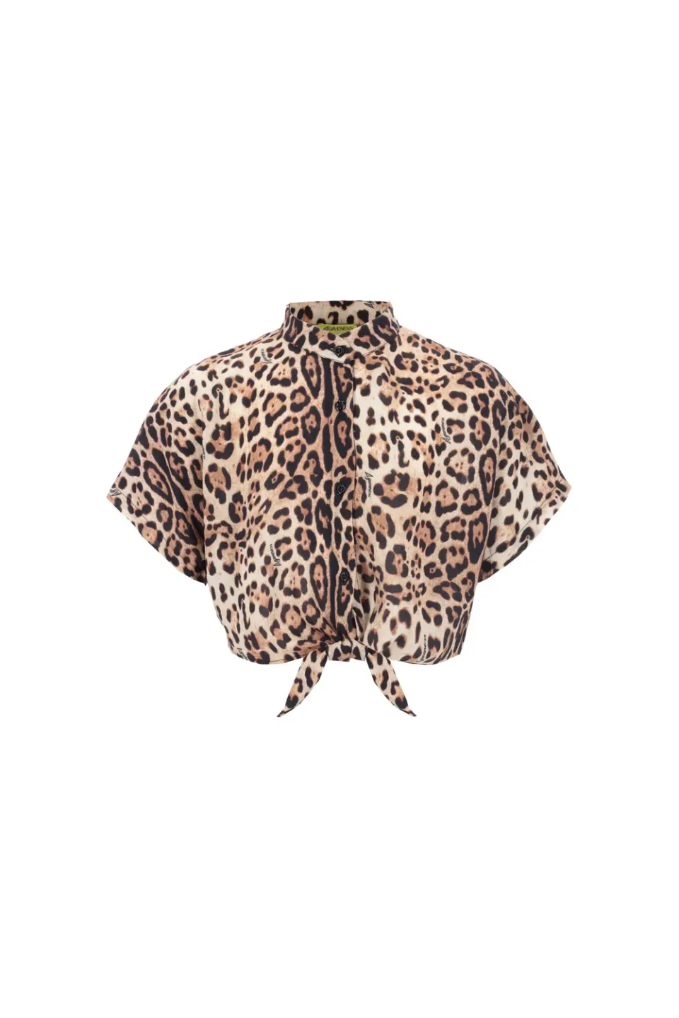 4 Giveness Mussola camicia crop bambina 8 fantasia