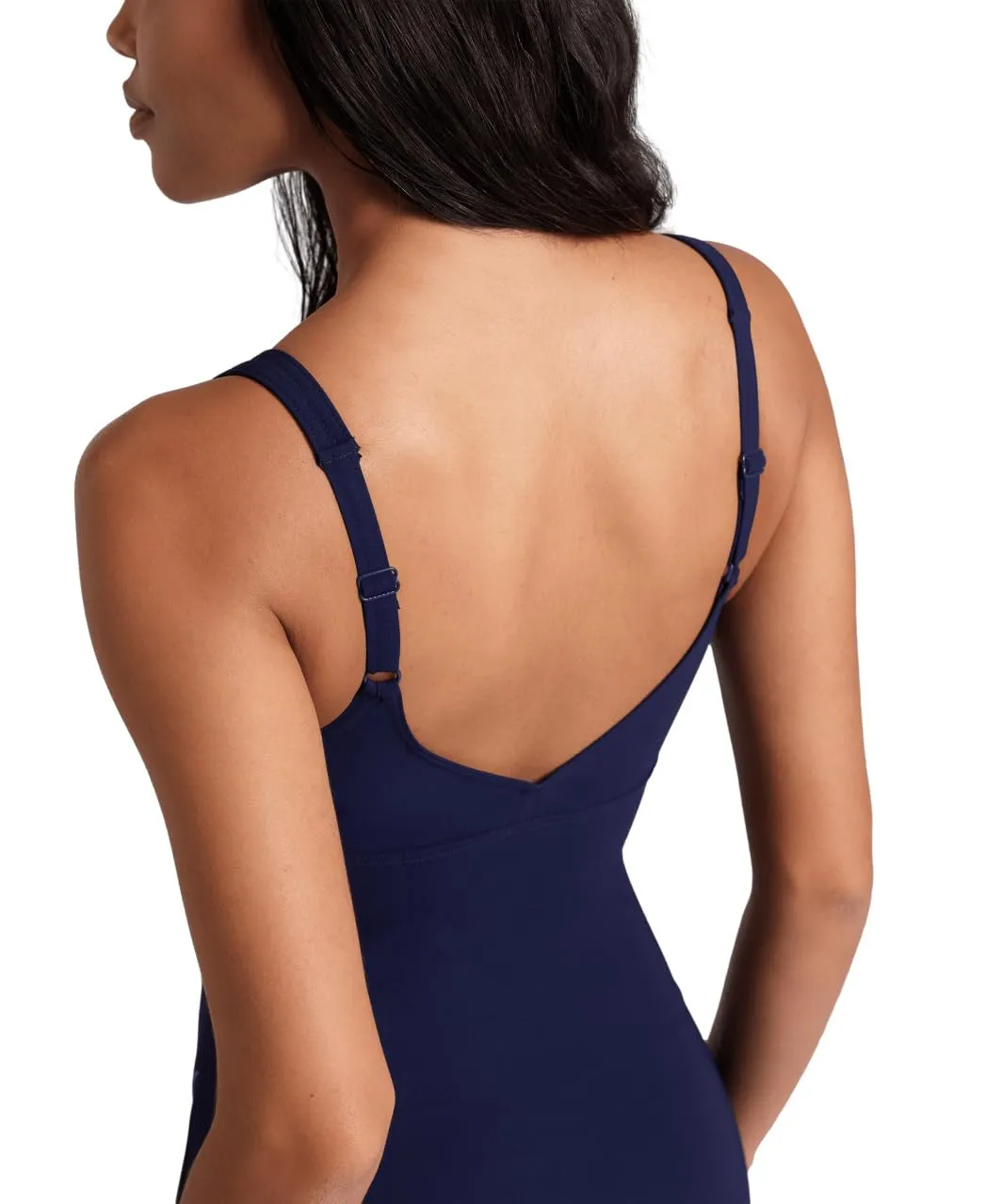 Arena Jewel Low costume intero donna Coppa C navy modellante