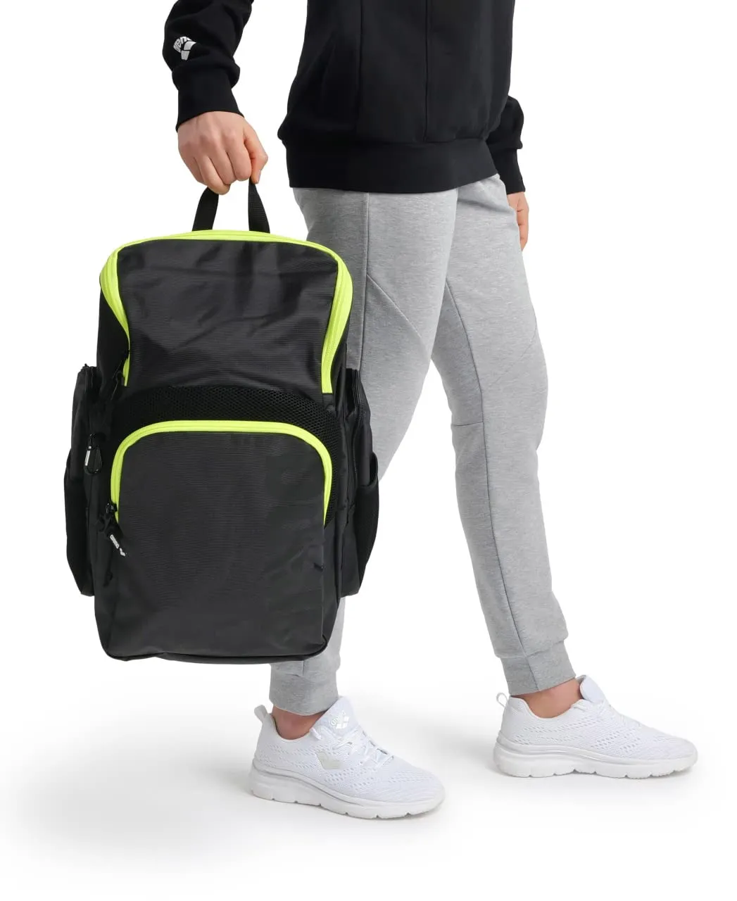 Arena Spiky III 35 zaino dark-smoke-neon-yellow 35L
