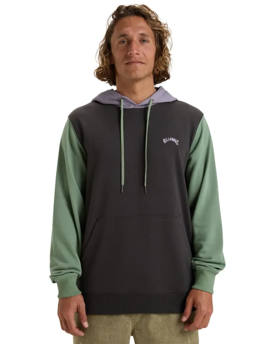Billabong Arch Block Po Lt felpa uomo cotone riciclato