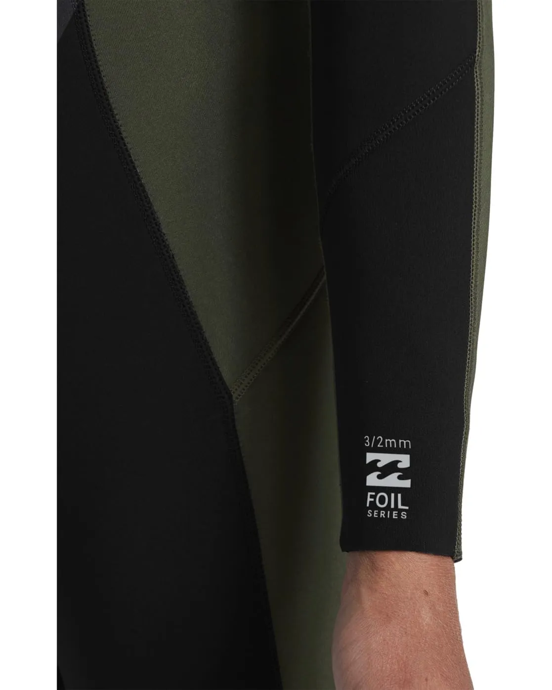 Billabong Foil 3/2 muta surf uomo zip dietro