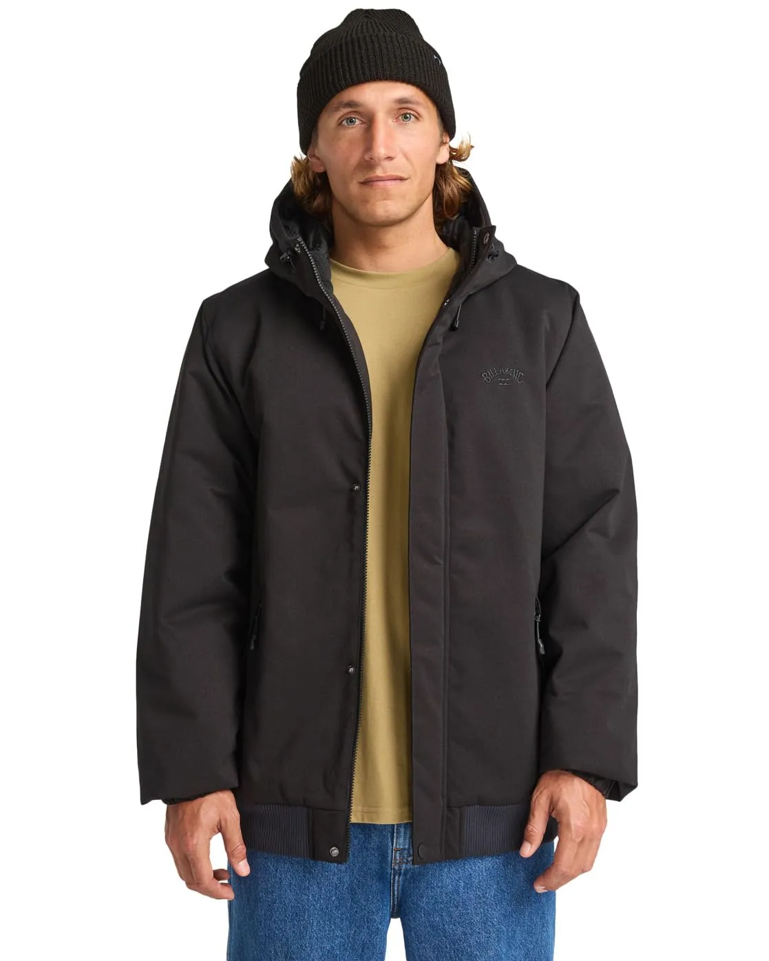 Billabong All Day Jacket parka uomo Blu Ombra impermeabile