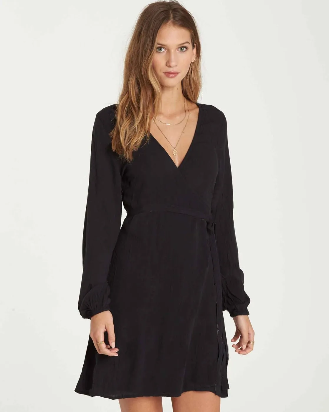 Billabong Good Feeling vestito donna M avvolgente stampa