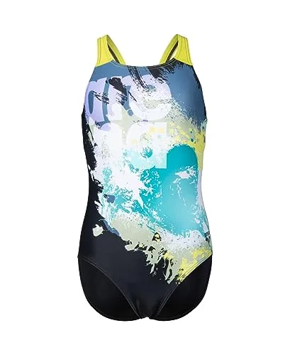 Arena Waves Breaking Costume Intero Bambina MaxFit Eco