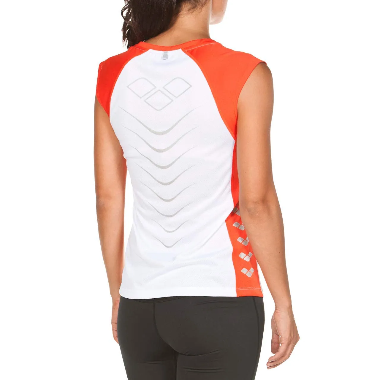 Arena Run S/S Tech maglia donna manica corta