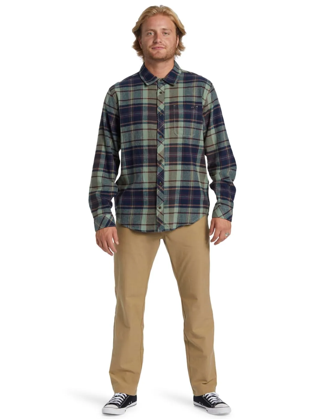 Billabong Coastline Flannel camicia uomo flanella calda