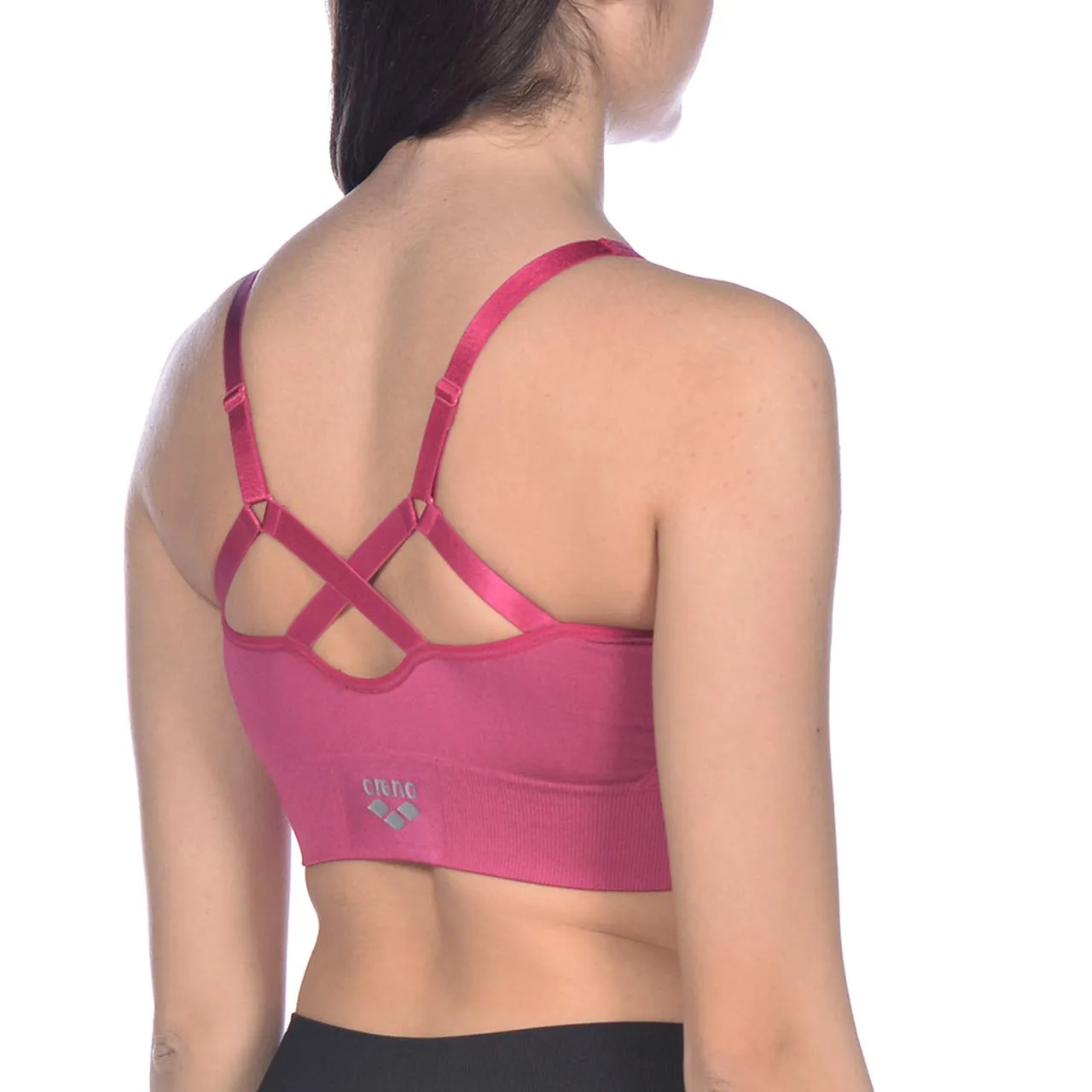 Arena Seamless top sportivo senza cuciture regolabile