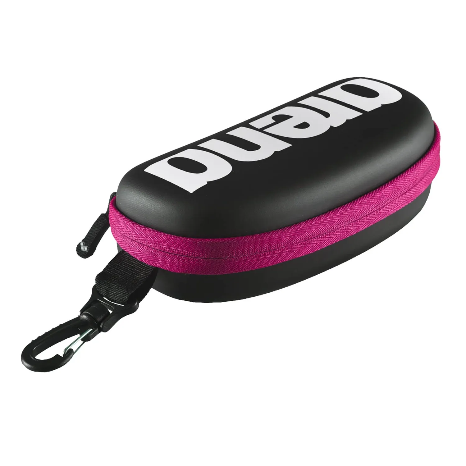 Arena Goggle Case astuccio occhialini rigido nero All-black