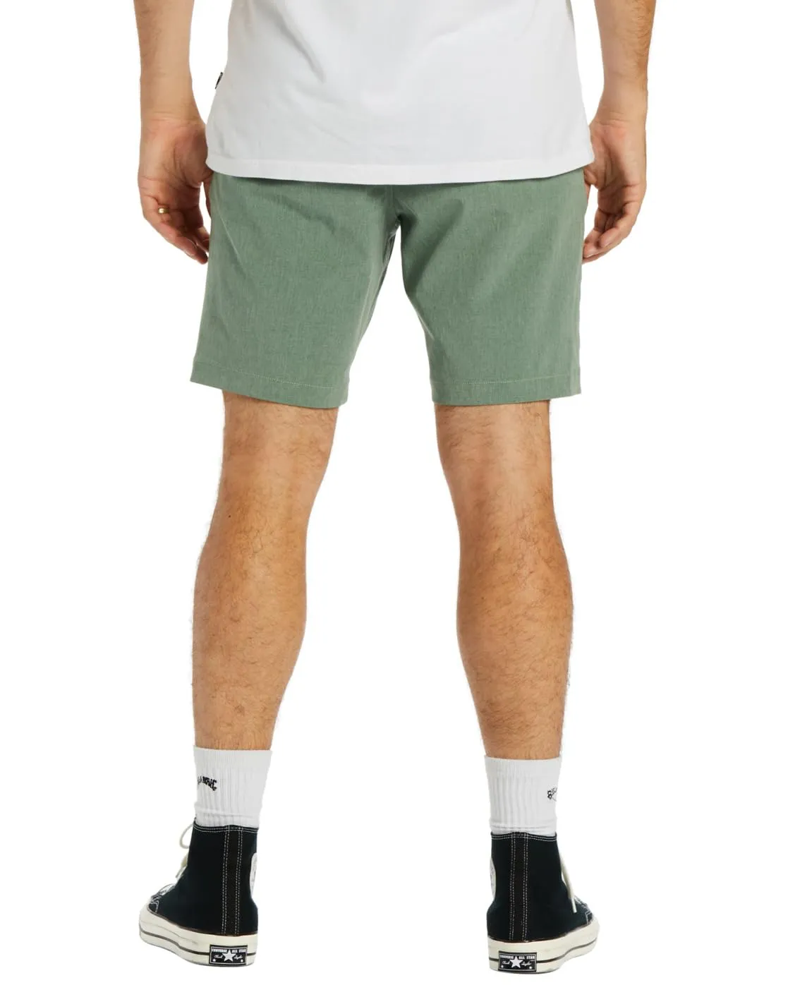 Billabong Crossfire Mid boardshort uomo Sage stretch
