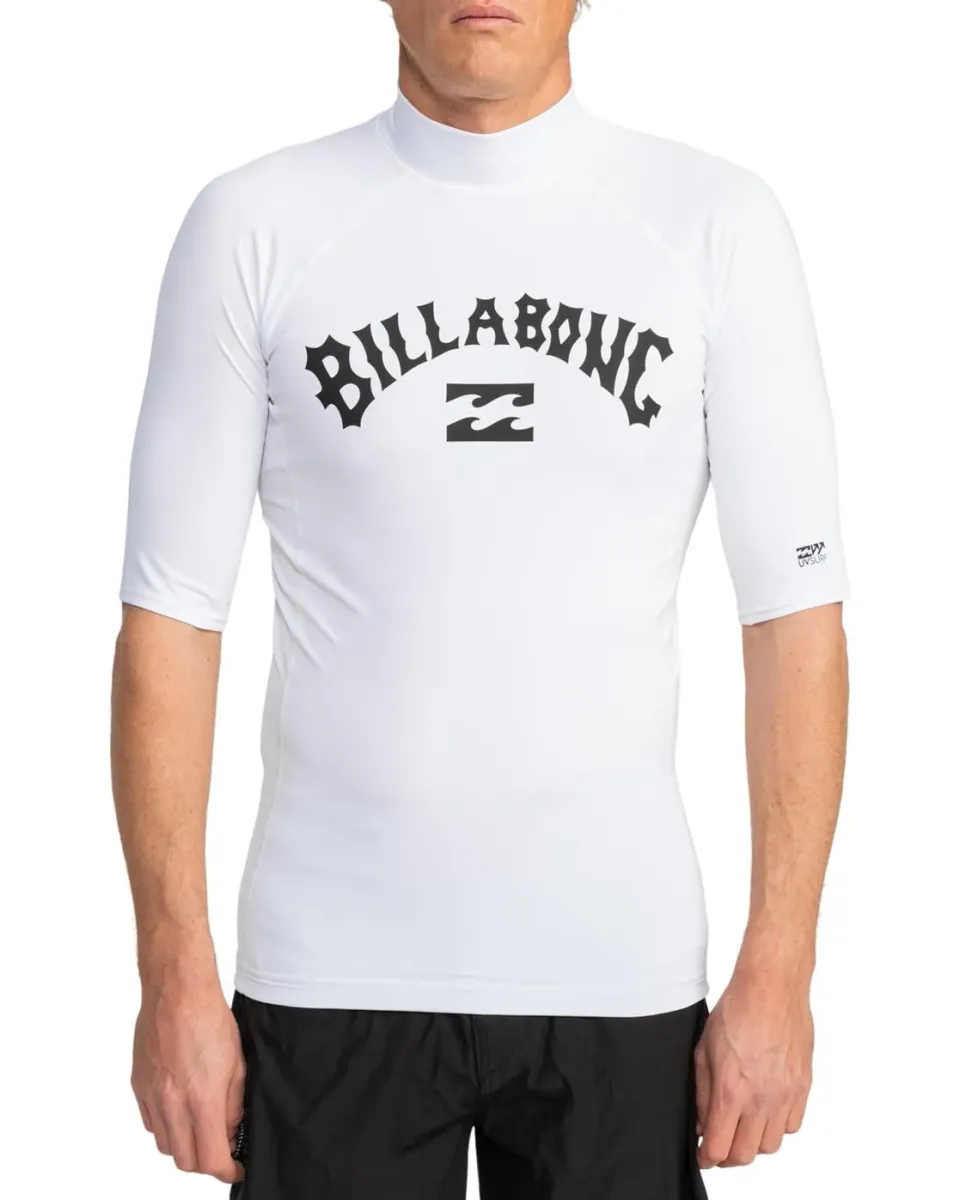 Billabong Logo Surf maglia surf uomo UPF 50+