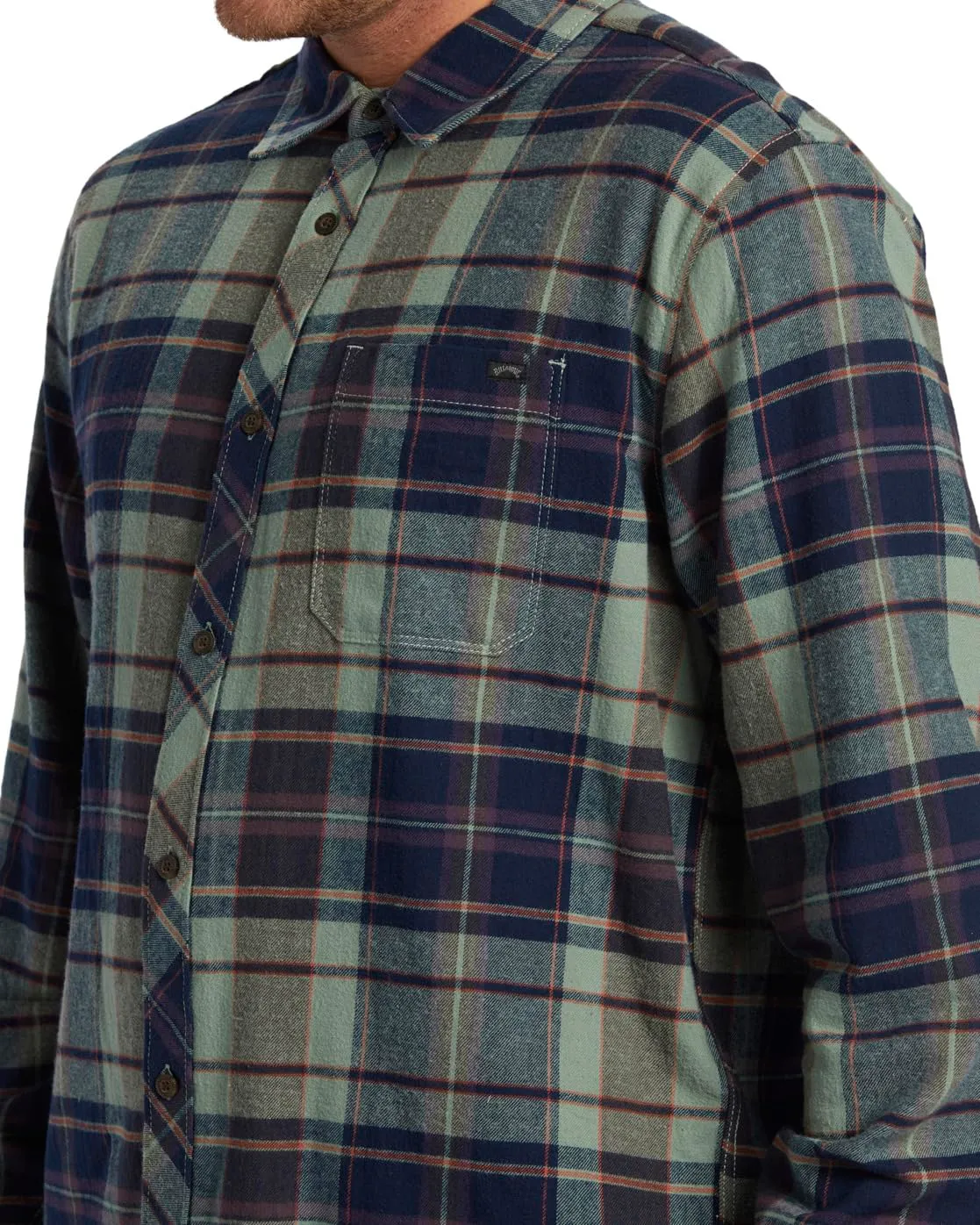 Billabong Coastline Flannel camicia uomo flanella calda