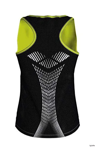 Arena Run Tank Top canotta sportiva donna traspirante asciugatura rapida