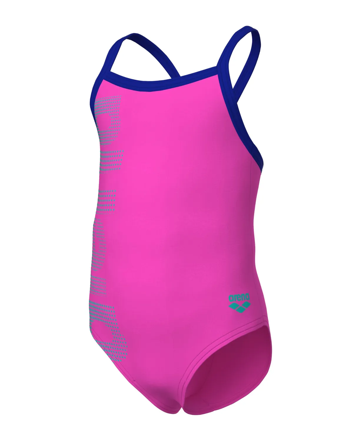 Arena Logo costume da bagno bambina Turchese 4-5 anni piscina