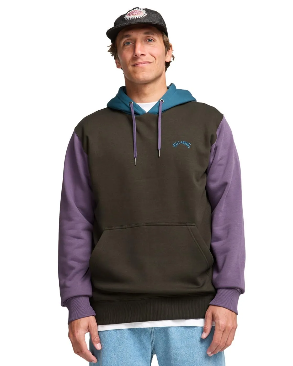 Billabong Arch Block Po felpa uomo L oatmeal