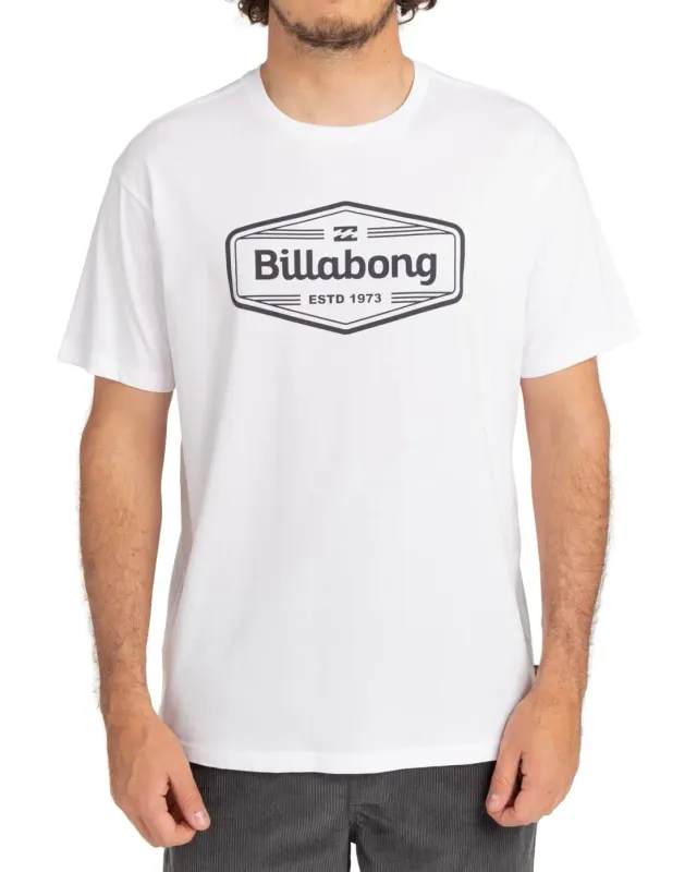 Billabong Trademark t-shirt uomo cotone regular fit
