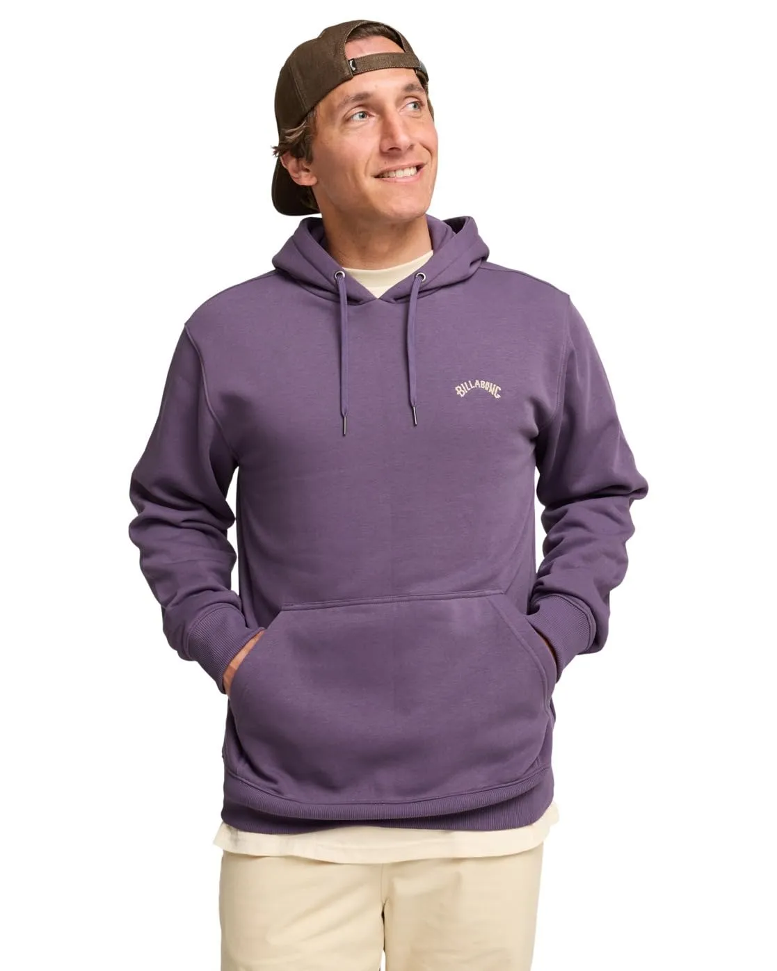 Billabong Arch Po felpa uomo con cappuccio pile caldo