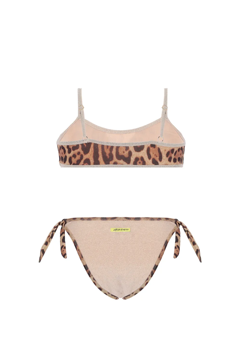 4Giveness Bikini Bimba Top+Slip Lacci Var. Unica Regolabile