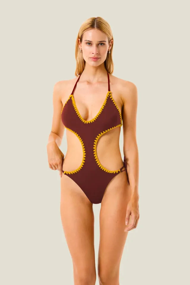 4 Giveness Color Croche costume intero terra crochet