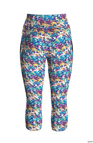 Arena Gym 3/4 leggings donna pinocchietto nero traspirante