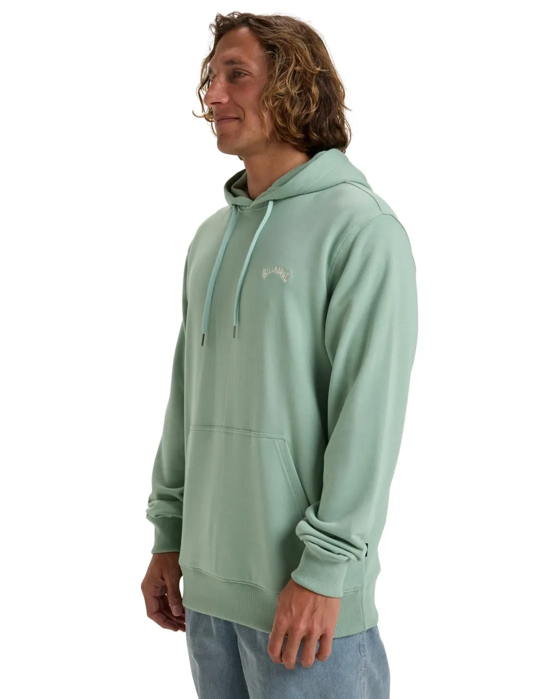 Billabong Arch felpa uomo pile cotone riciclato