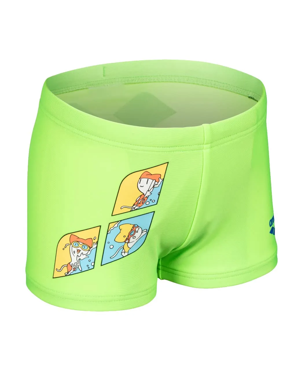 Arena Training Kids Short pantaloncino bimbo soft green riciclato