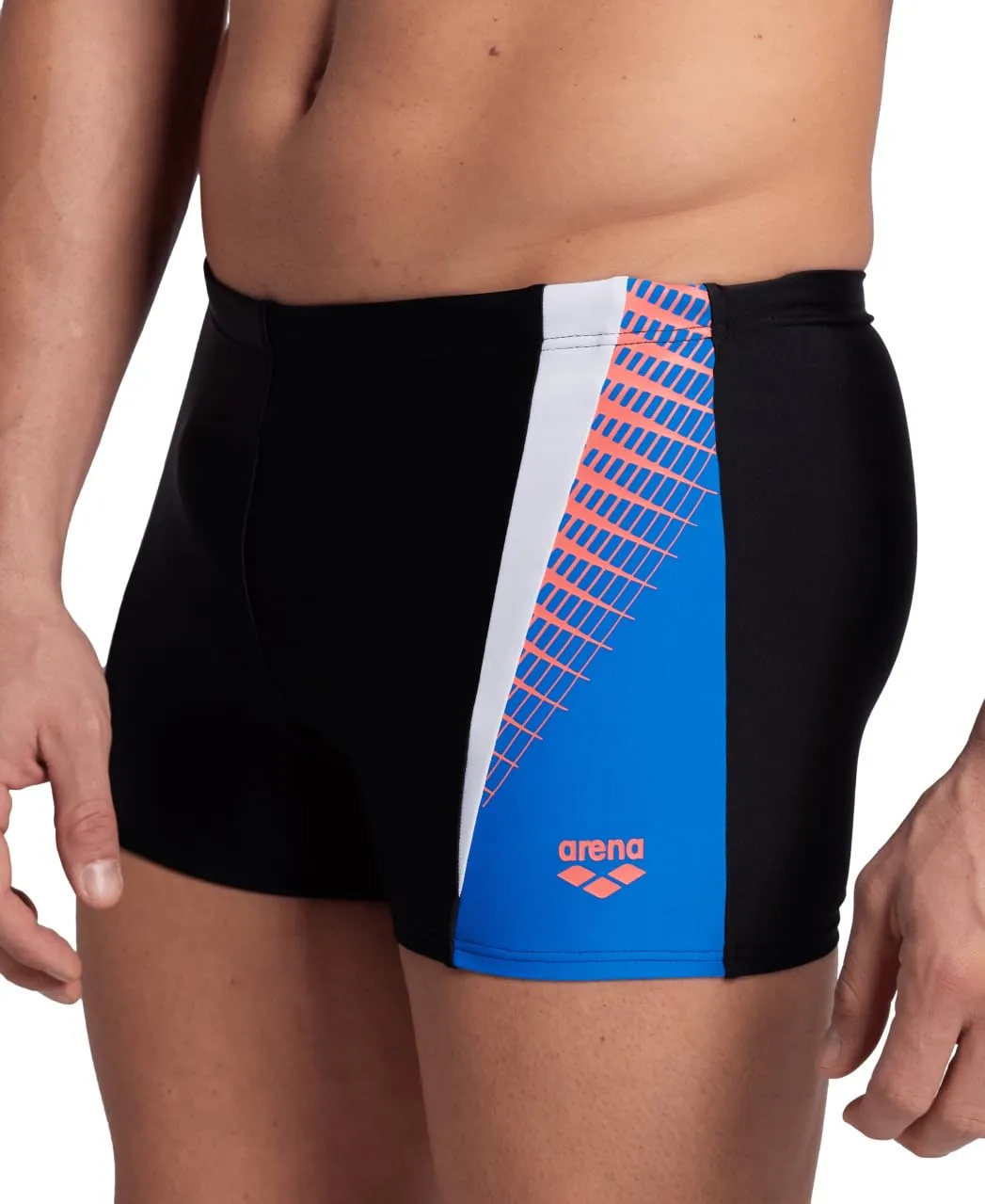 Arena Threefold Short R costume mare uomo 46 nero-blu