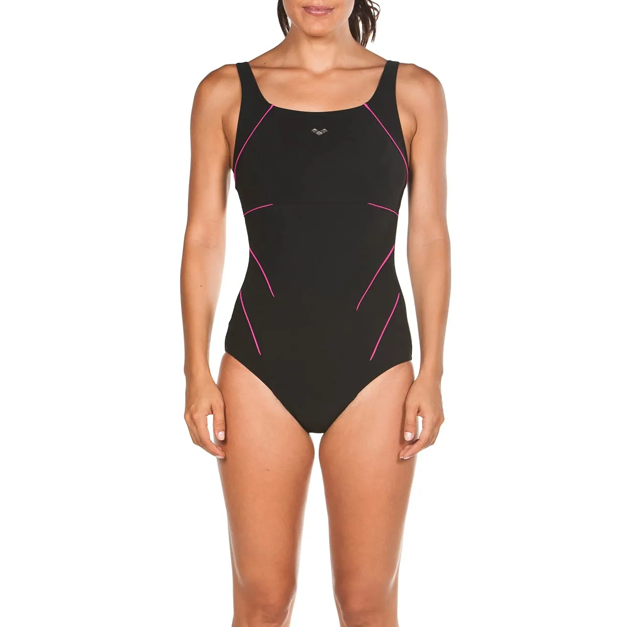 Arena Jewel costume intero donna 44 Black-Rose coppa C