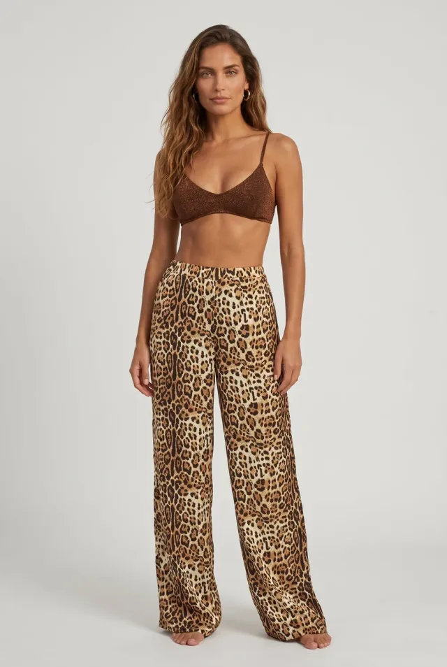 4 Giveness Pantalone Over Mussola Cover Up Fantasia