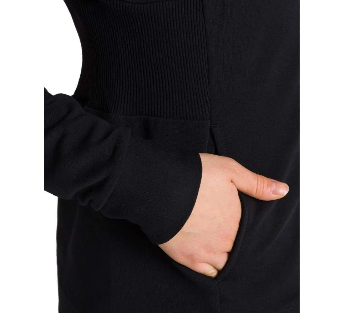 Arena Rib Insert F/Z Jacket felpa donna nera S