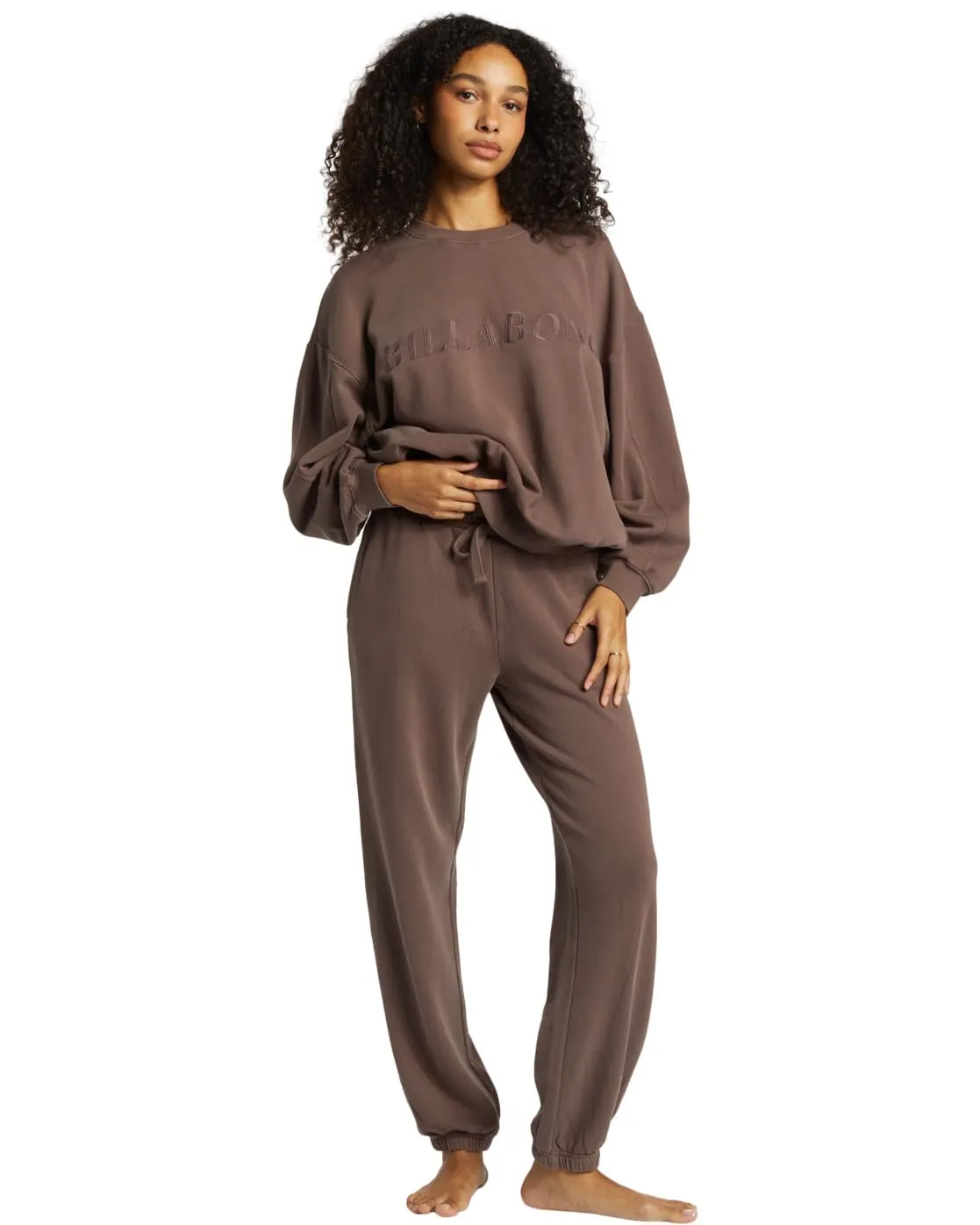 Billabong Palmin Kendal Crew felpa donna L Kona morbida