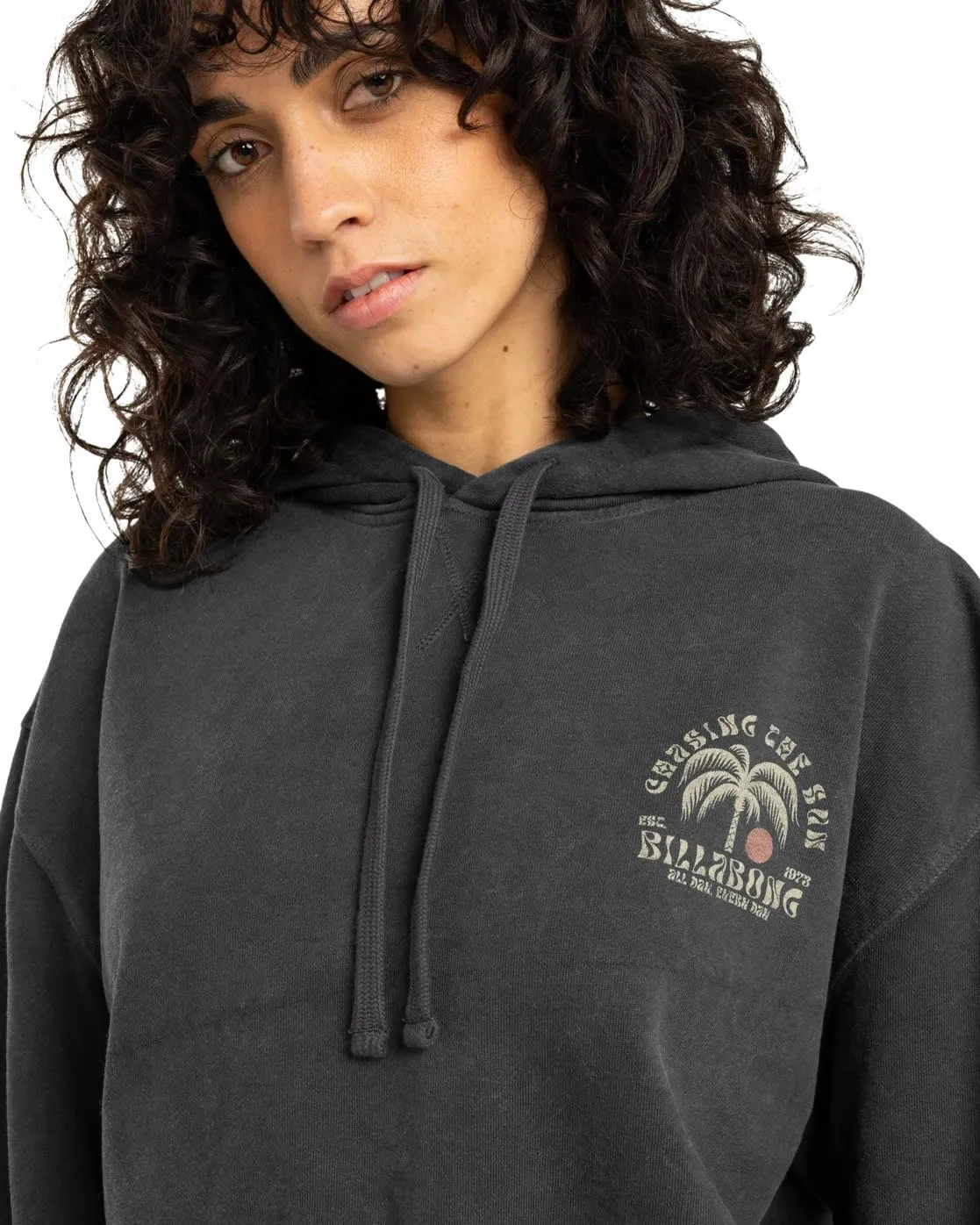 Billabong All Day Sun felpa cappuccio donna cotone