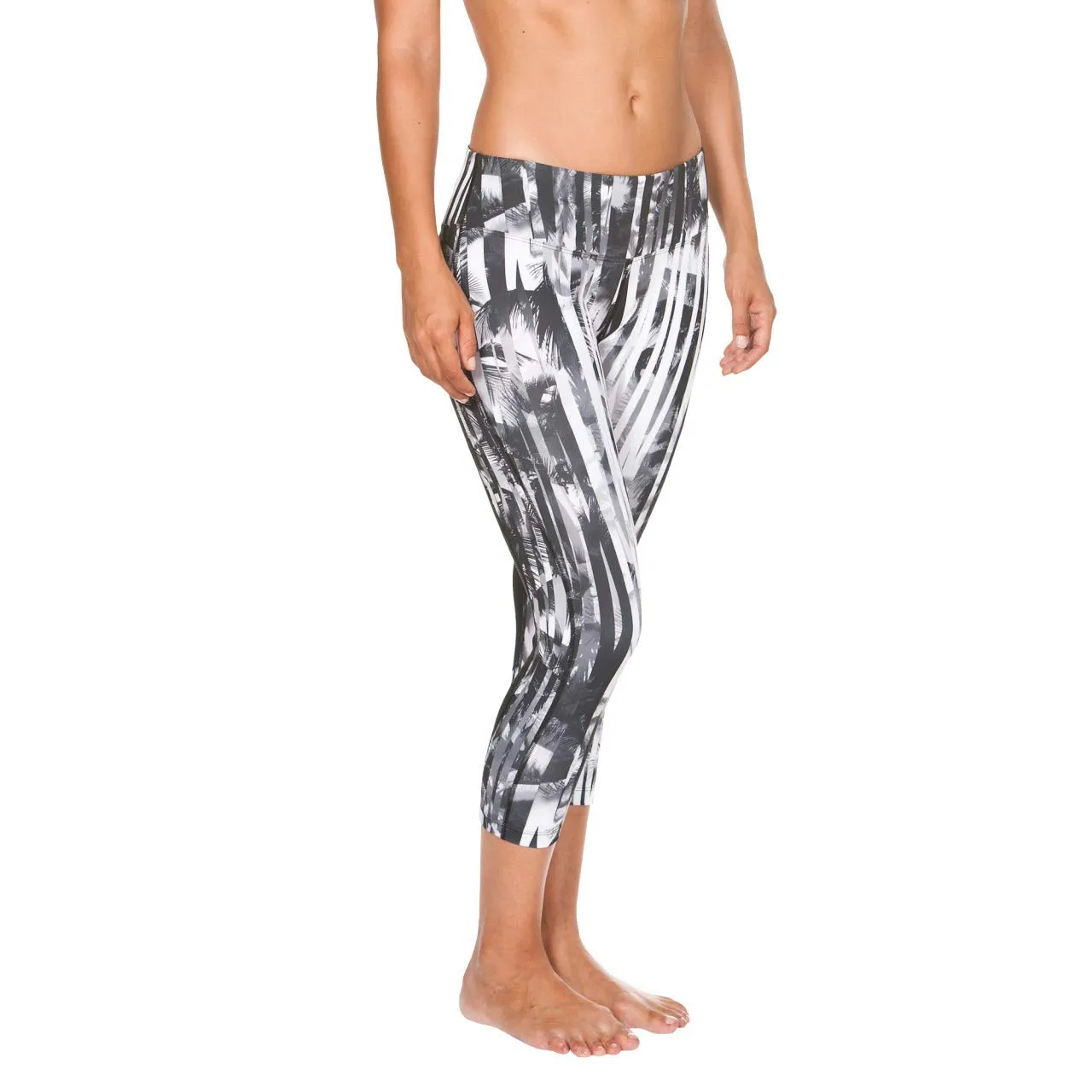 Arena Gym leggings 3/4 donna XL Riviera Black pinocchietto