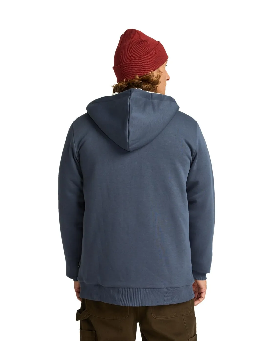 Billabong Arch Sherpa cardigan uomo pile S blu ombra
