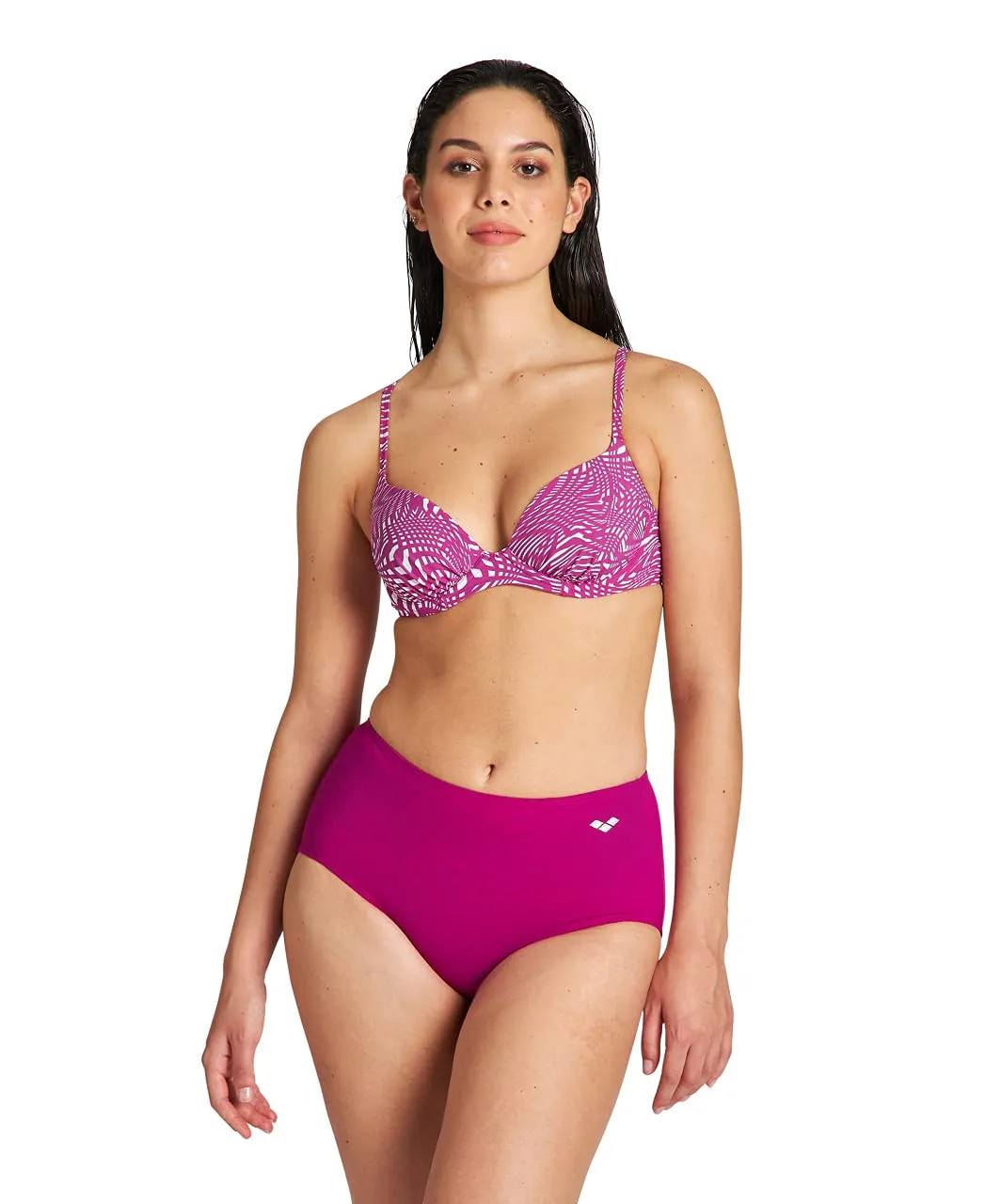 Arena Clara Bikini Coppa B Donna Stretch Vita Alta