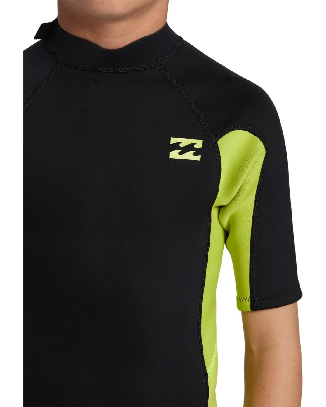 Billabong Foil 2/2 shorty surf ragazzi maniche corte
