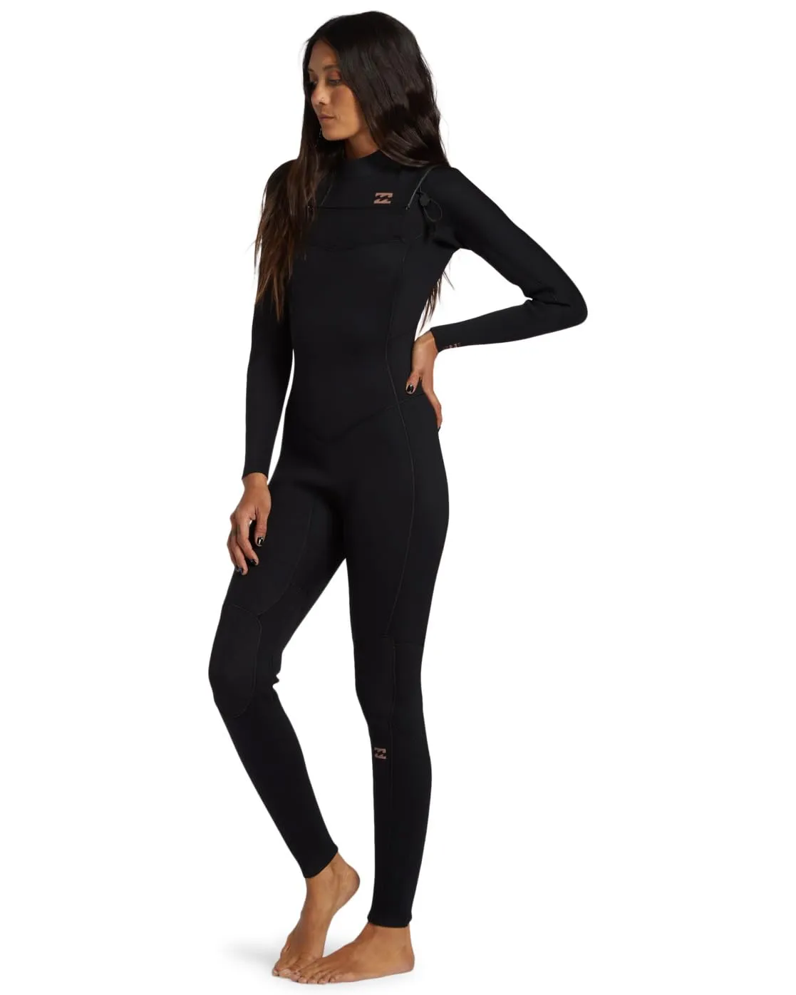 Billabong Foil 5/4 muta donna L zip petto invernale