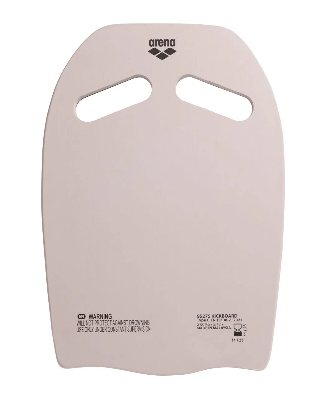 Arena Kickboard Tavoletta Nuoto Black-White Galleggiante EVA